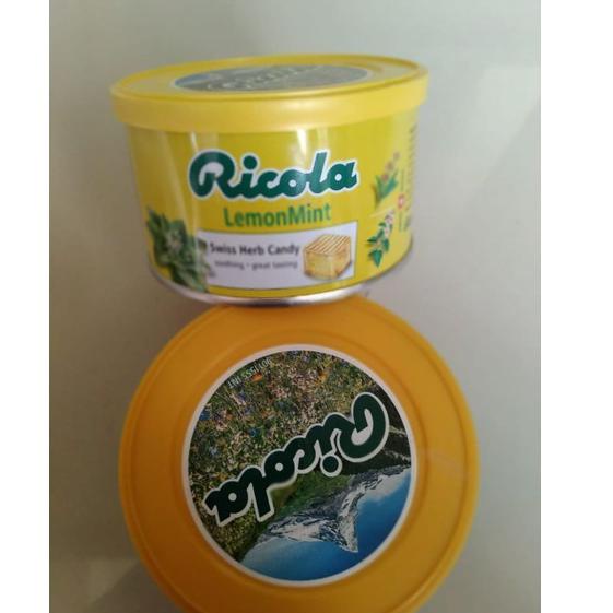 

❖FRESH❖ SALE Ricola Permen Swiss Herb Candy Mint 100 gr / lemon / menthol ricola kaleng