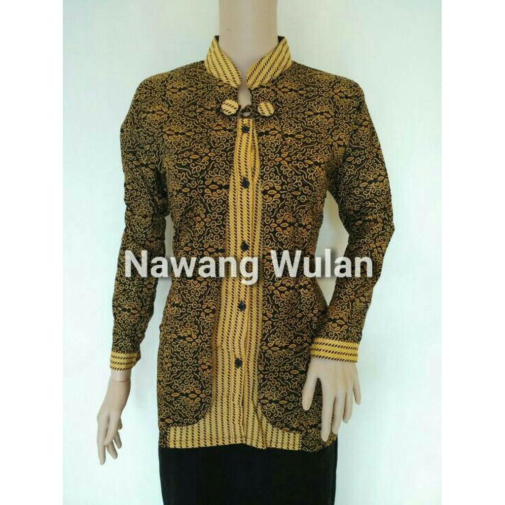 Dijual BLUS BATIK KUNING EMAS Diskon