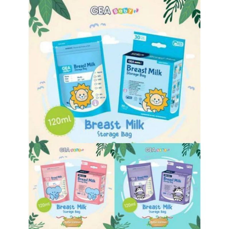 GEA BABY 120ML BREAST MILK STORAGE / Kantong Asi murah / gea baby kantong asi