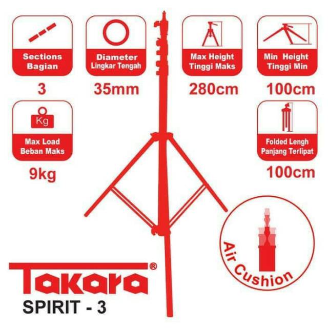 New lightstand Takara spirit 3