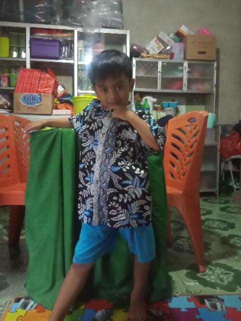 Batik Couple Keluarga Rnb Pramesti Lilit,bahan Katun Prada Mix Embos