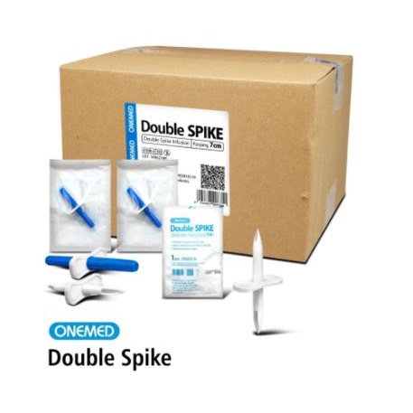 Double Spike Infusion Onemed Box isi 50 Pcs OJ