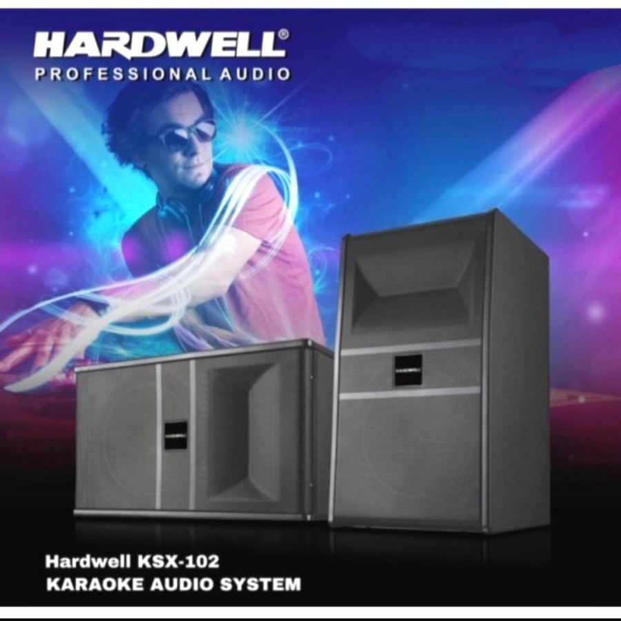 Speaker Pasif 10 inch Hardwell KSX102 Original