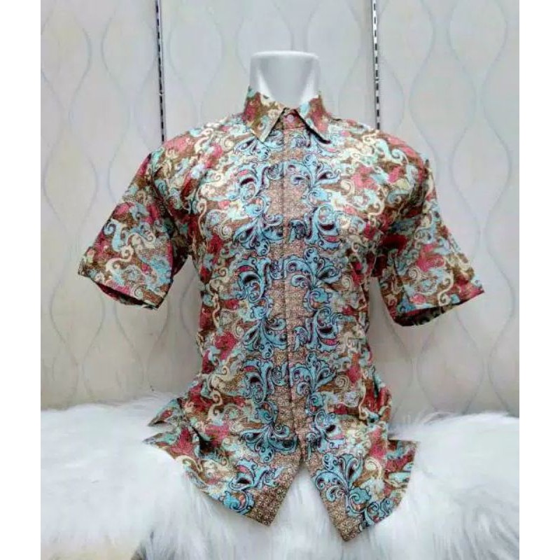 NEW REAL PICT KEMJA BATIK(HEM)/MODERN/KEKINIAN