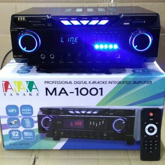 AMPLI KARAUKE TANAKA MA 1001 AMPLIFIER BLUETOOTH