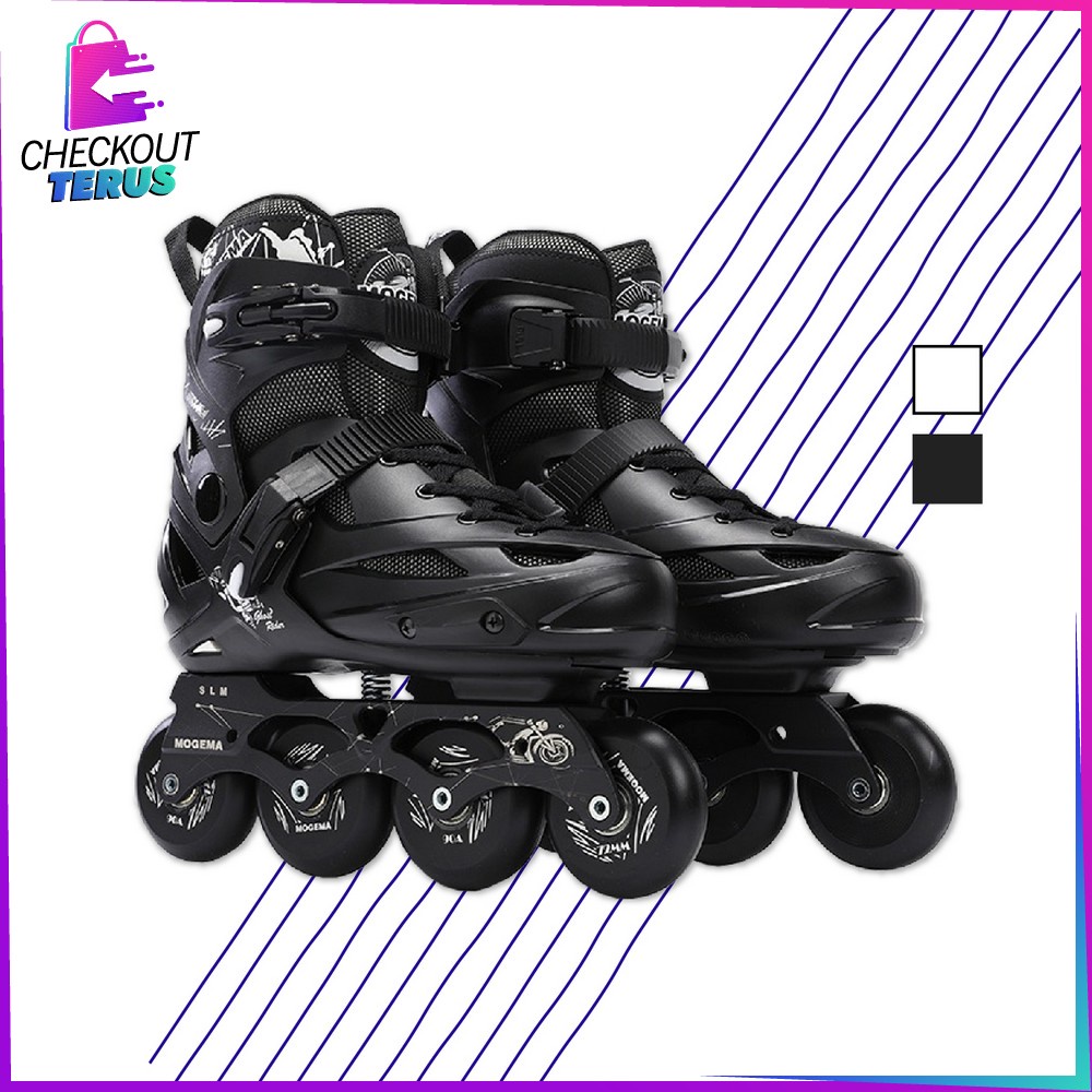 CT O10 Sepatu Roda Dewasa Power Roller Skate Sepatu Roda Pria dan Wanita Dewasa Inline Skate Dewasa