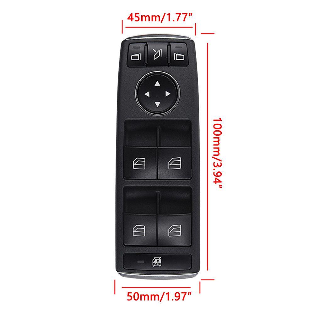 Populer Master Window Switch Auto Pengganti Untuk Benz C200 Untuk C260 E260 E300 GLK300 A2049055402