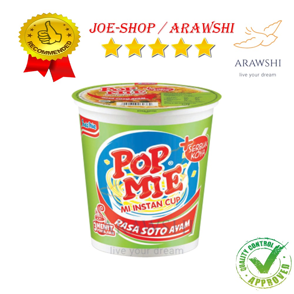 

POP MIE MI INSTAN SOTO AYAM CUP 75g