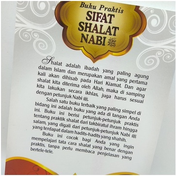 Buku Praktis SIFAT SHALAT NABI SAKU (Syaikh Muhammad Nashiruddin al-Albani) DARUL HAQ REGULER