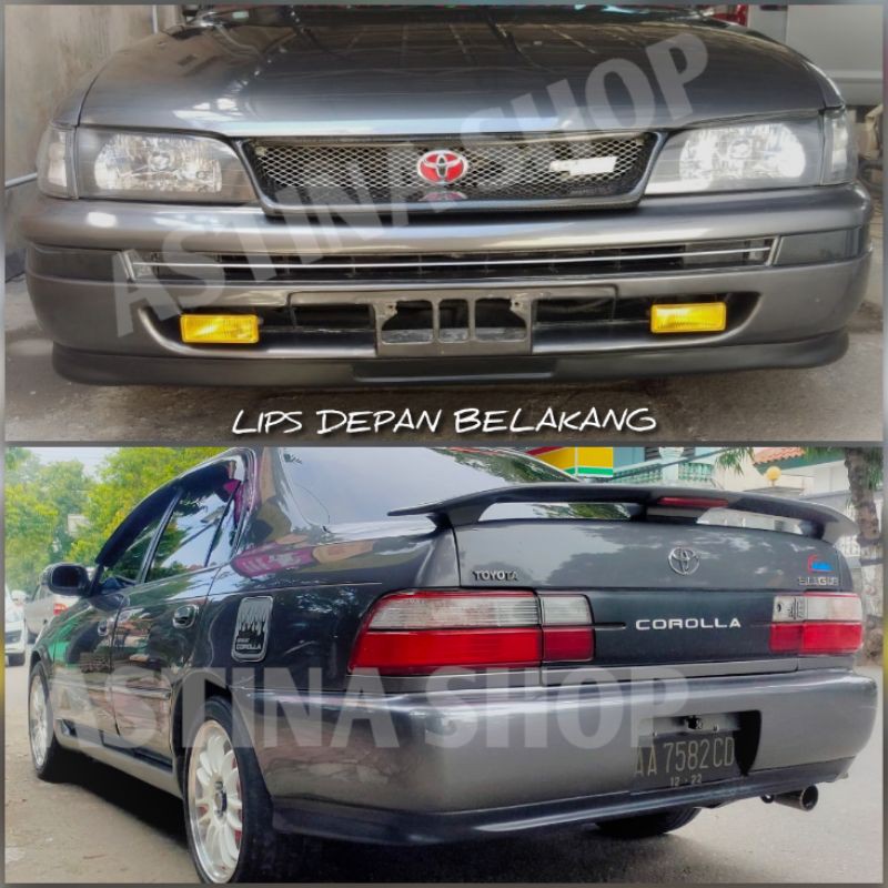 Body kit lips bumper GT Great Corolla DEPAN BELAKANG