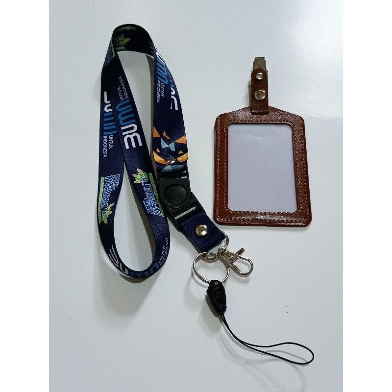 Tali Lanyard BUMN PNM Mekaar ID Card