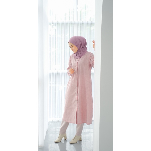 DAUKY ATASAN L TUNIC BASIC STRIPE PONOROGO