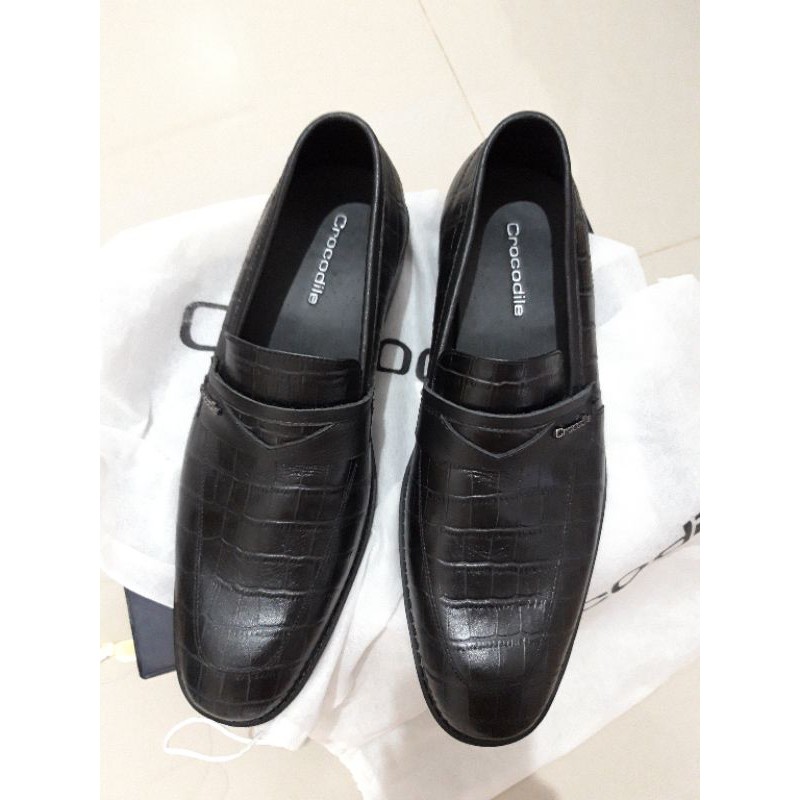 SEPATU PANTOFEL PRIA CROCODILE ORIGINAL