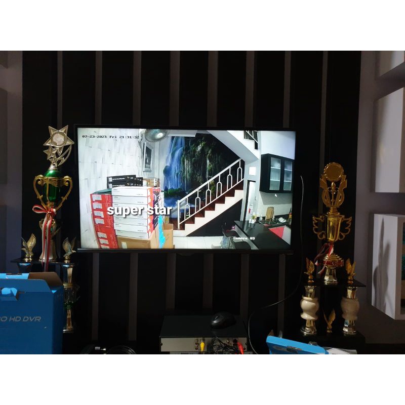 PAKET CCTV HIKVISION AUDIO 16 CHANNEL 10 KAMERA 2MP 1080P BISA MEREKAM SUARA