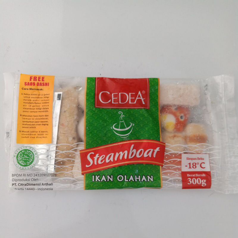 

Cedea steamboat 300gr