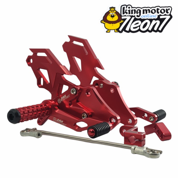 ♛ COD AKTIF ♛ Underbone NUI BIKES ZETA R15 VVA R 15 V3 MT 15 XSR 155 Vixion R - Merah