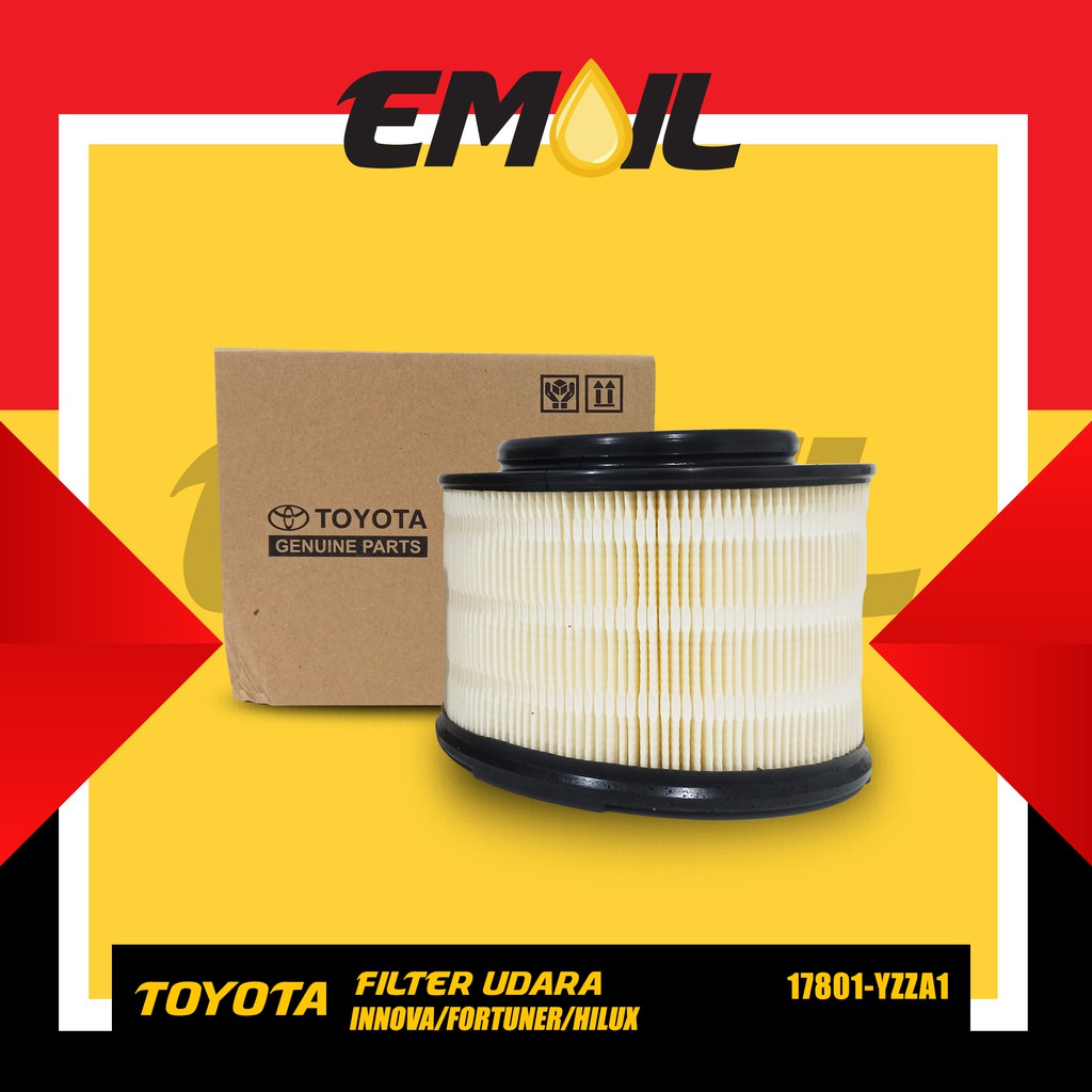 FILTER UDARA INNOVA FORTUNER HILUX 17801-YZZA1 TOYOTA -ASLI-