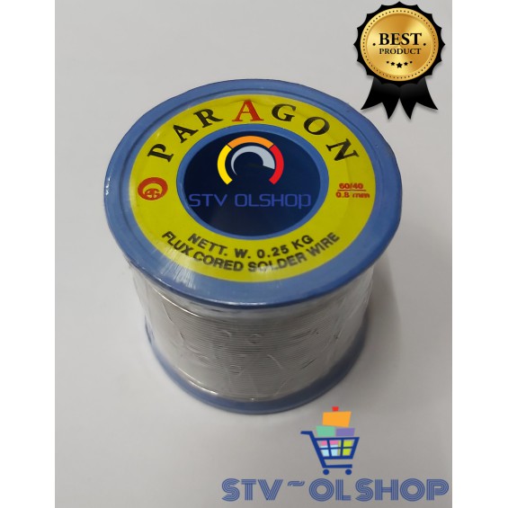 Timah Solder 1/4 kg Paragon / Timah Solder 250 gram Paragon 0,8mm