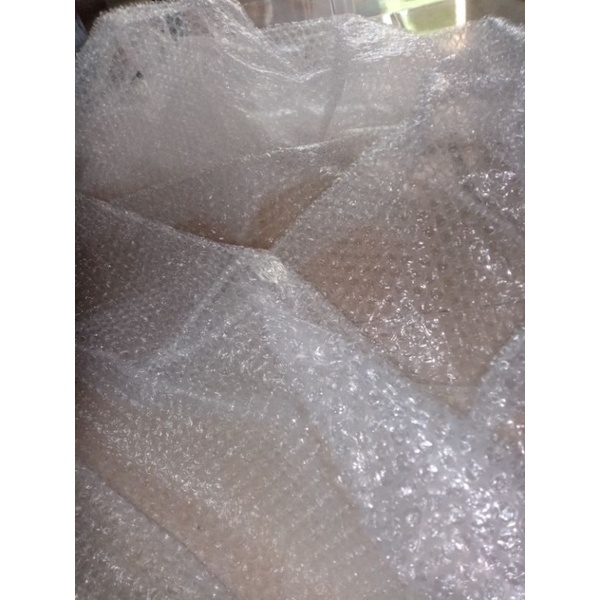 

Tambahan Bubble wrap (packing lebih aman)