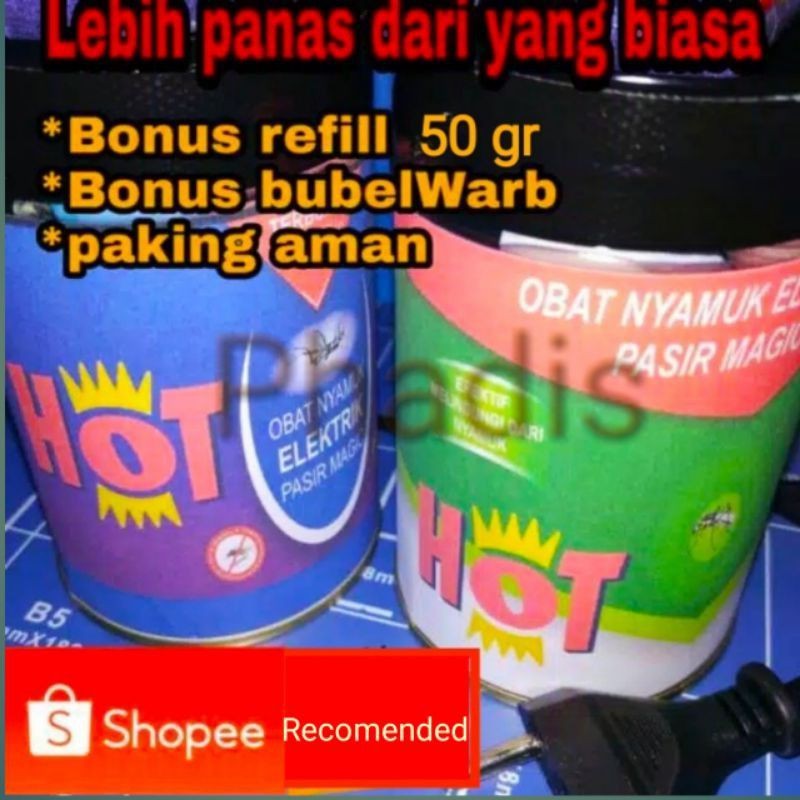 Tungku pemanas obat nyamuk gratis reffil 50gr