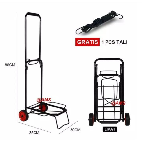 [KS5440] Trolley Troli Lipat Bawa Aqua Galon Dan Tabung Gas - Serbaguna [Trend]