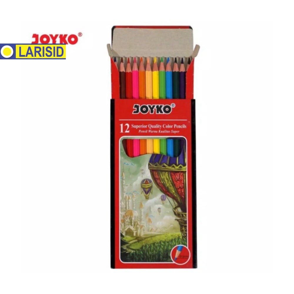 

PENSIL WARNA PANJANG 12 WARNA JOYKO CP-100