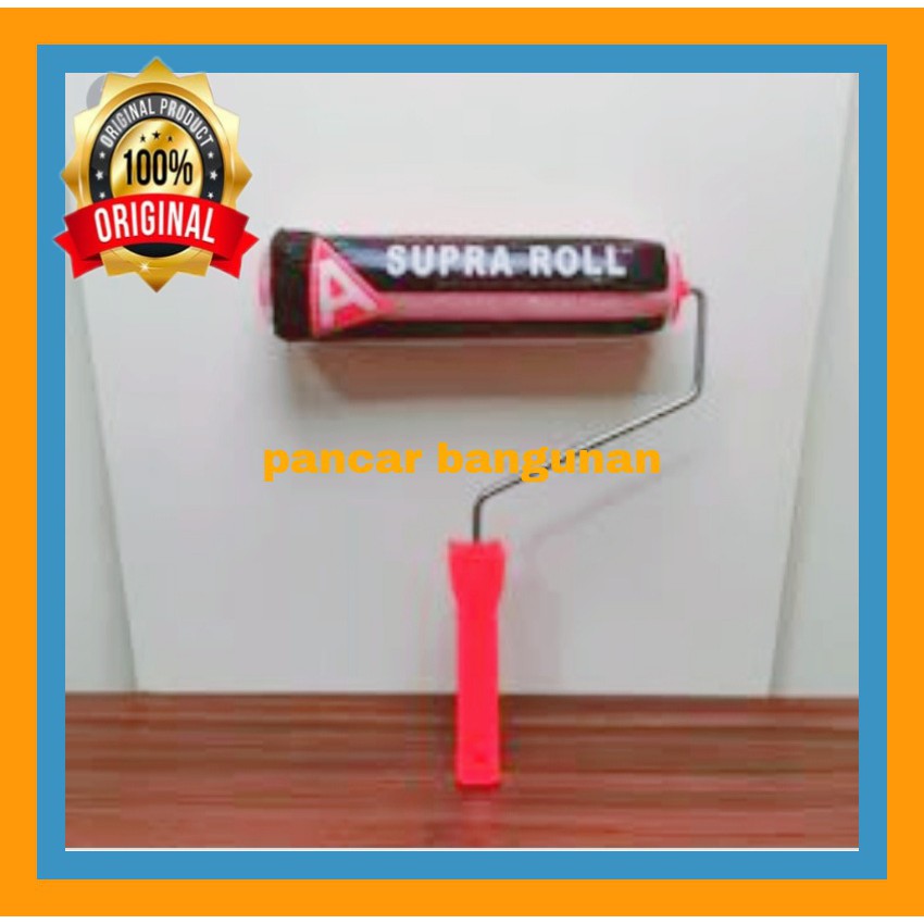KUAS ROLL CAT TEMBOK SUPRA - SUPRA ROLL KUAS CAT DINDING TEMBOK - SUPRA KUAS ROLL 9 INCH - ROLL CAT