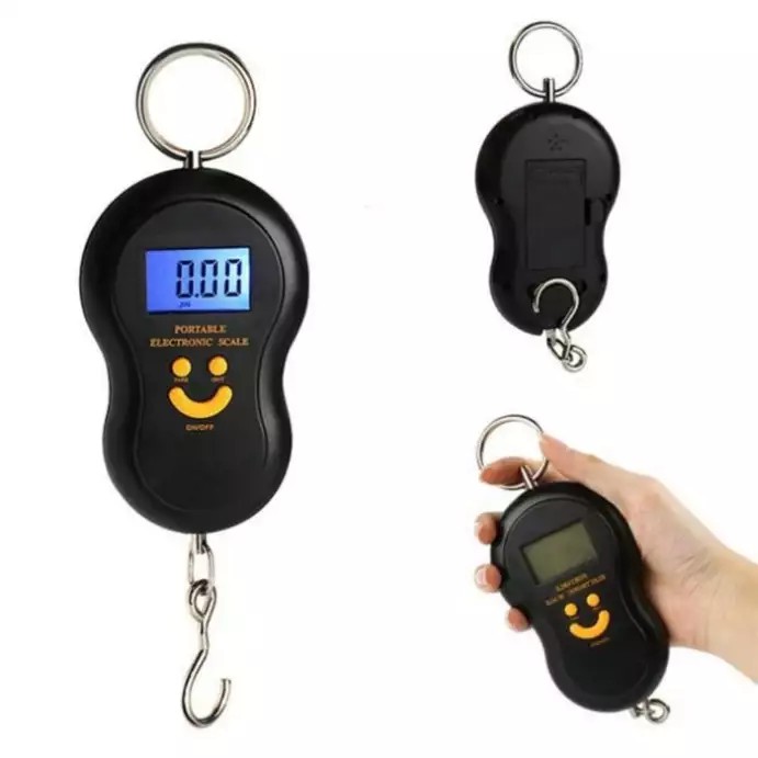 TIMBANGAN DIGITAL GANTUNG - PORTABLE ELECTRONIC SCALE SMILE MAX 50 KG