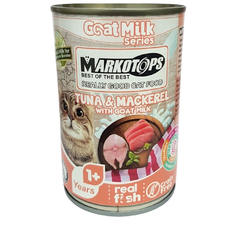 Makanan Kucing Basah Markotop Kaleng 400gr Wet Food Non Whiskas 400 gr