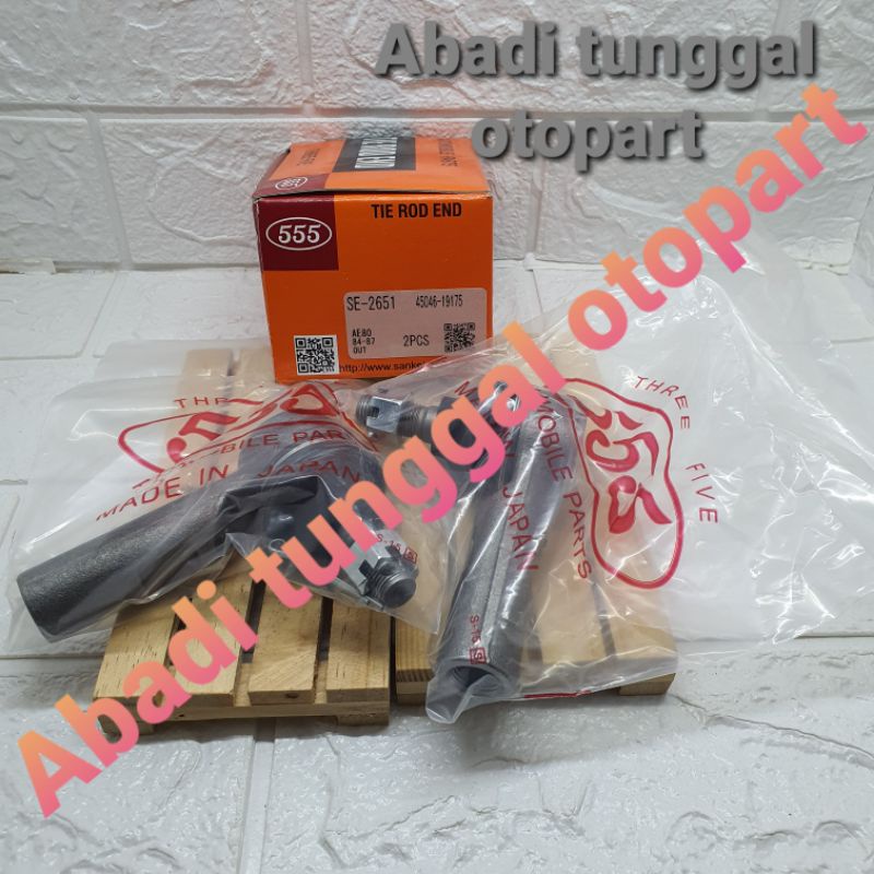 Tie rod kijang 5k,7k kapsul 555 japan