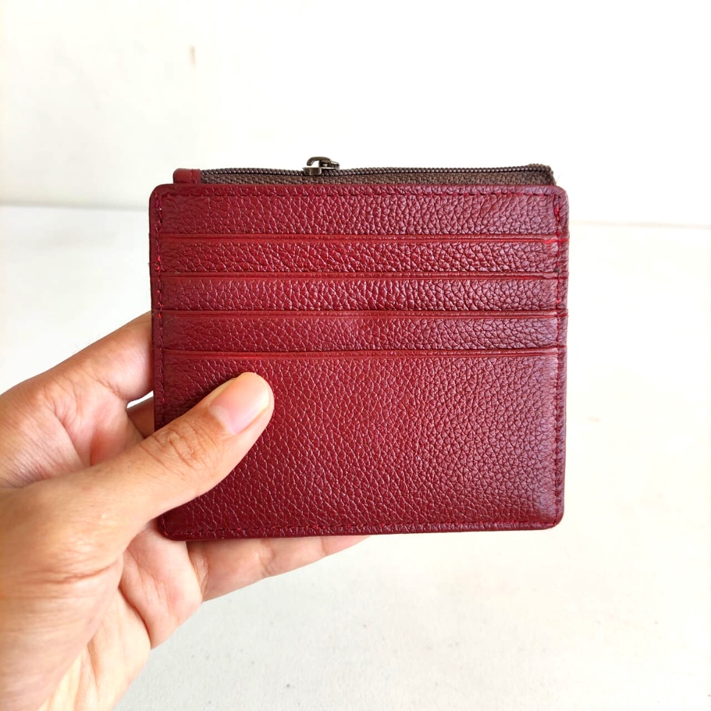 Dompet Kartu Bahan Kulit Asli JOCARD Dompet Kartu Wanita Perempuan Cewek