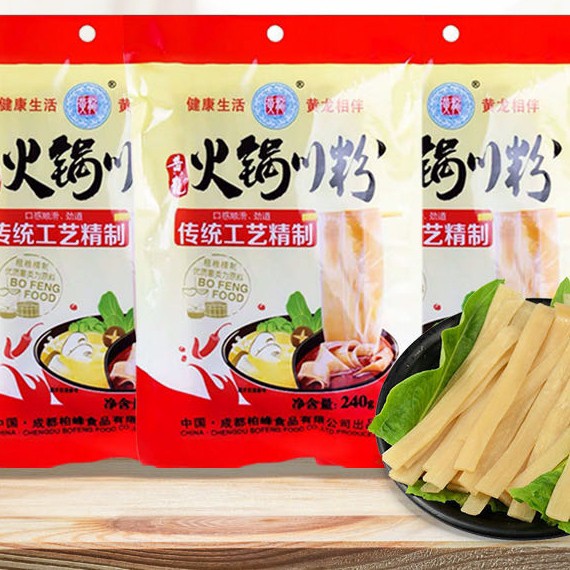 

Pasta-Aneka- Mie Ubi Lebar Chinese Glass Noodle 黄龙火锅川粉红薯粉 -Aneka-Pasta.