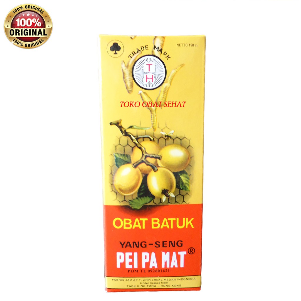 PEI PA MAT ORIGINAL obat batuk berdahak - batuk kering - suara serak manjur