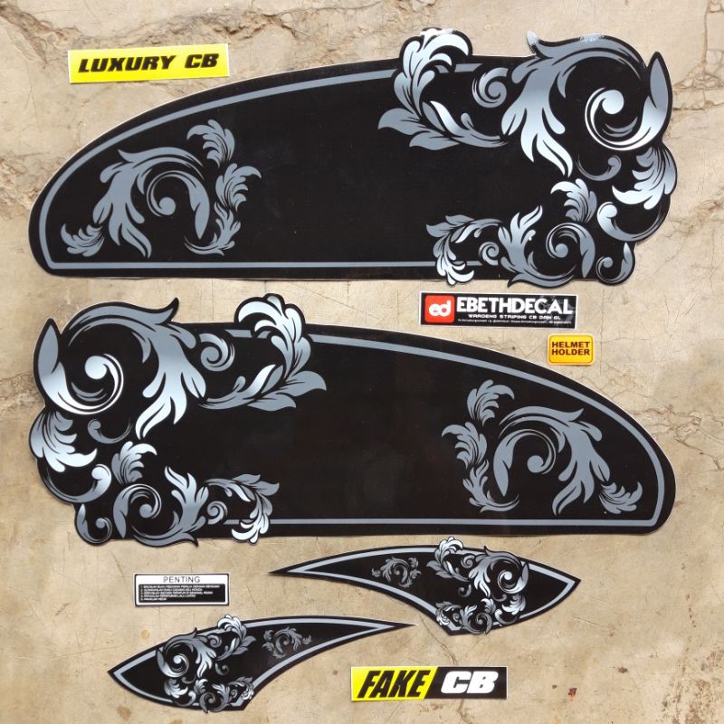 EBETHDECAL sticker striping lis CB Gelatik (UKIR)