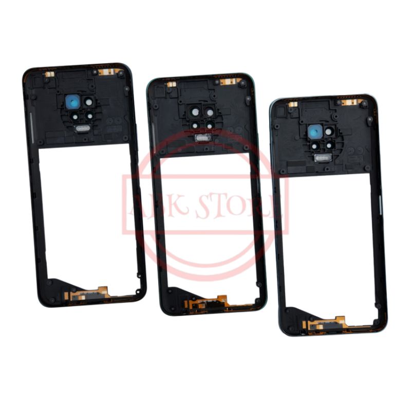 TULANG TENGAH BEZEL - BAZEL - MIDDLE FRAME INFINIX NOTE 7 X690 - X690B RANGKA TUTUP MESIN