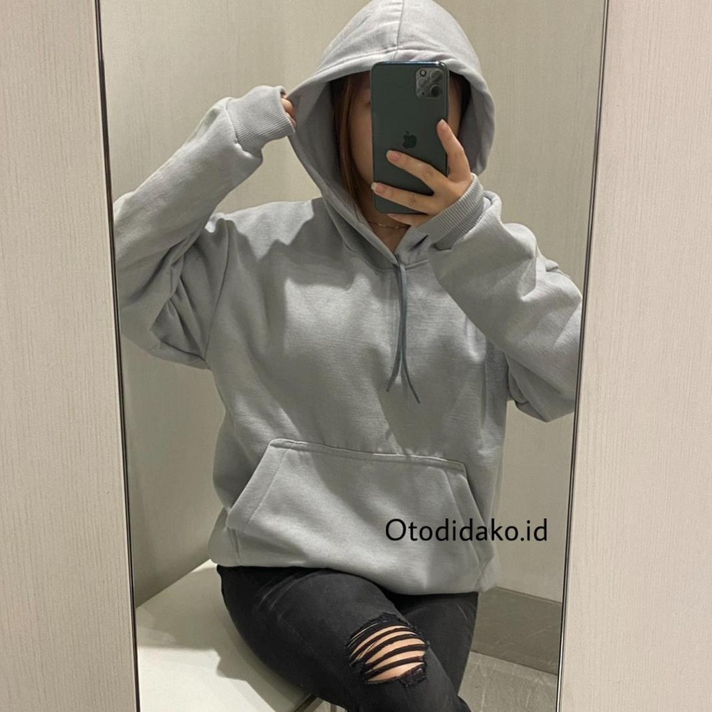 SWEATERHOODIE -  HOODIE JUMPER POLOS SIZE M-XXL (PRIA & WANITA) TERLARIS-4