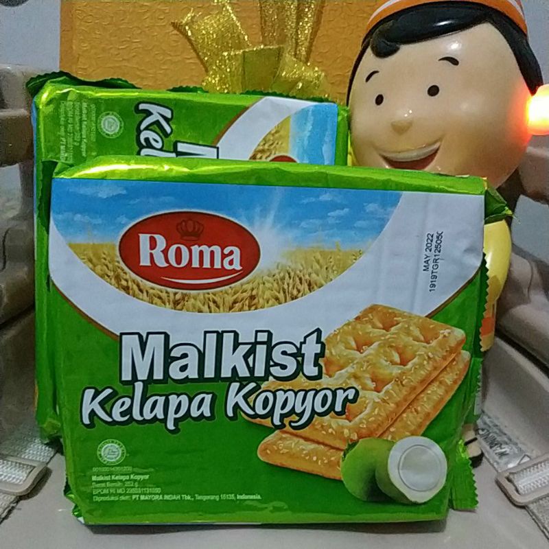 

Roma Malkist Kelapa Kopyor