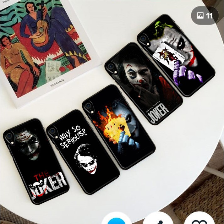 [P98] Casing Case  2D Glossy Jok  For All Type Oppo Realme Samsung vivo Xiaomi Iphone