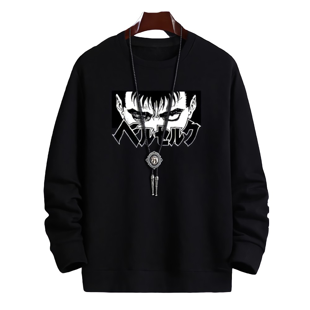 Sweater pria crewneck ZOMBIE sweter cowok distro keren