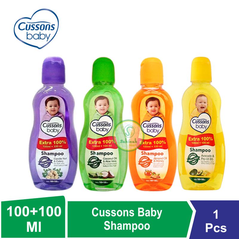 Cussons Baby Shampoo 100+100 (200 ml) Sampo Bayi