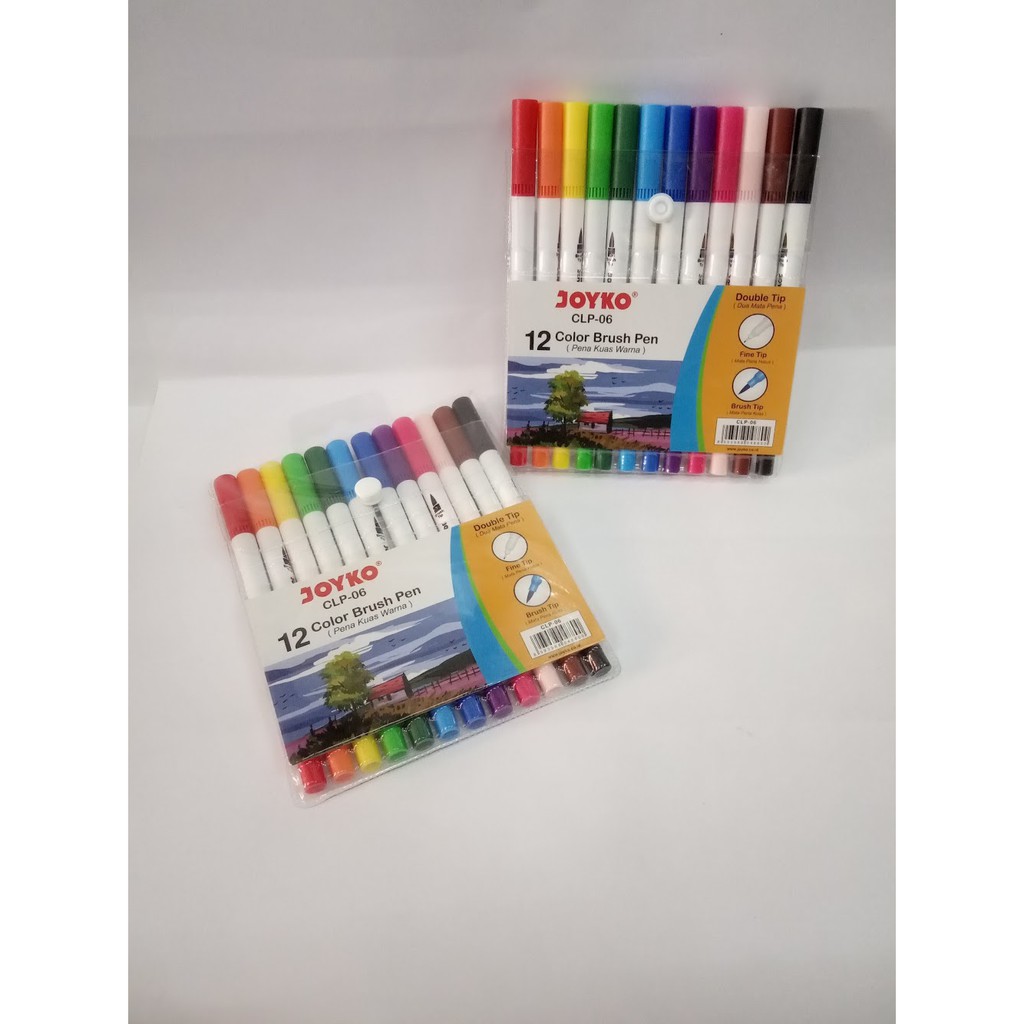 

Brush Pen Joyko 12 warna