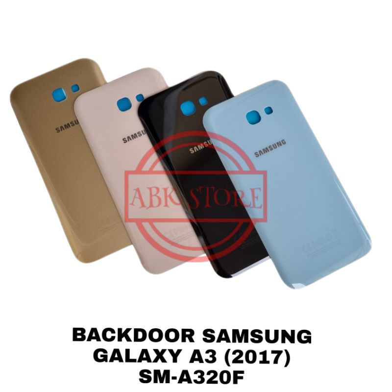 TUTUP BELAKANG BACKDOOR BACKCOVER BACK CASING SAMSUNG GALAXY A3 2017 SM-A320F COVER BATERAI