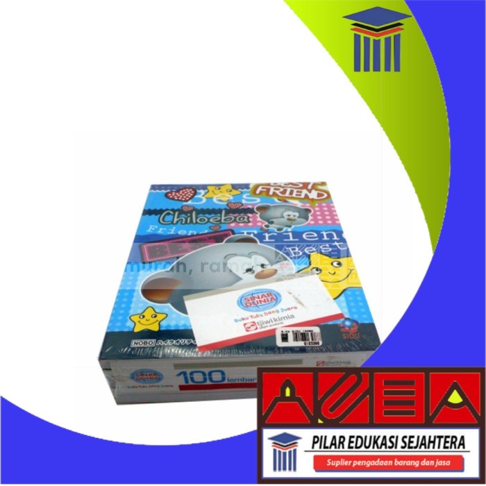

BUKU TULIS SIDU / SINAR DUNIA 100 LEMBAR (1 PACK) MURAH