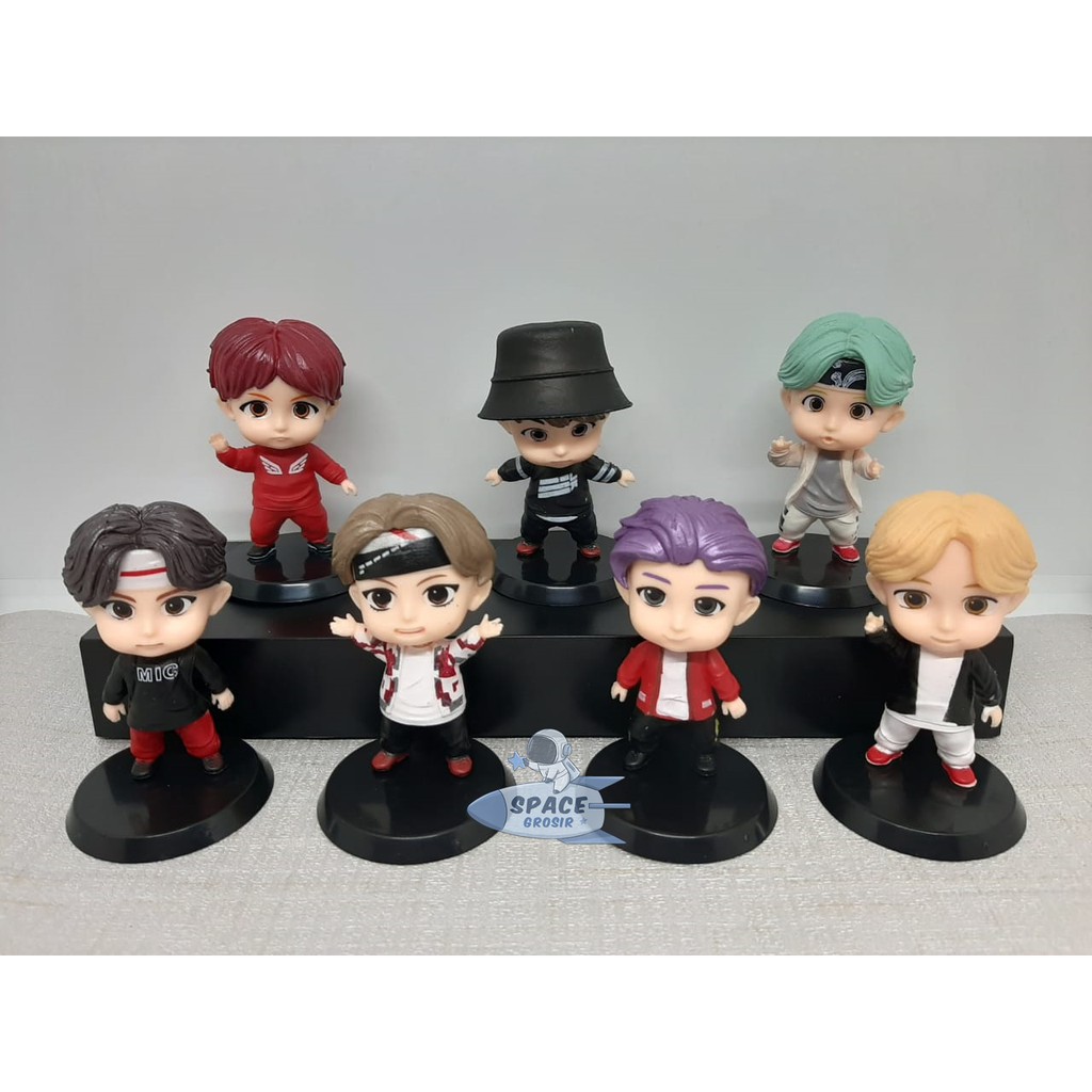 Action Figure BTS Army KWS SET 7 pcs ALL MEMBER V Jimin SUGA Jin RM Hope Jung kook