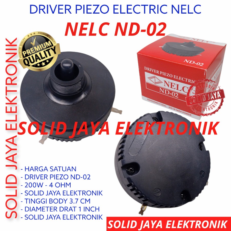 DRIVER TWEETER NELC ND-2 ND02 ND 02 DRIVER TWITTER TWITER TWETER DRIVER PIEZO HIGH HI SPUL SPULL DRIVER PIEZO TWITER NELC ASLI ORIGINAL