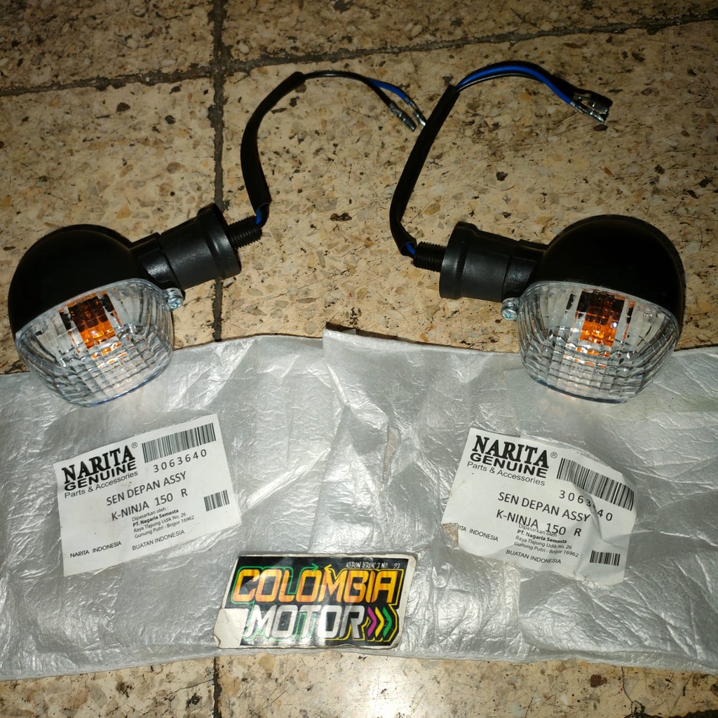 Lampu sen depan ninja Sen depan ninja