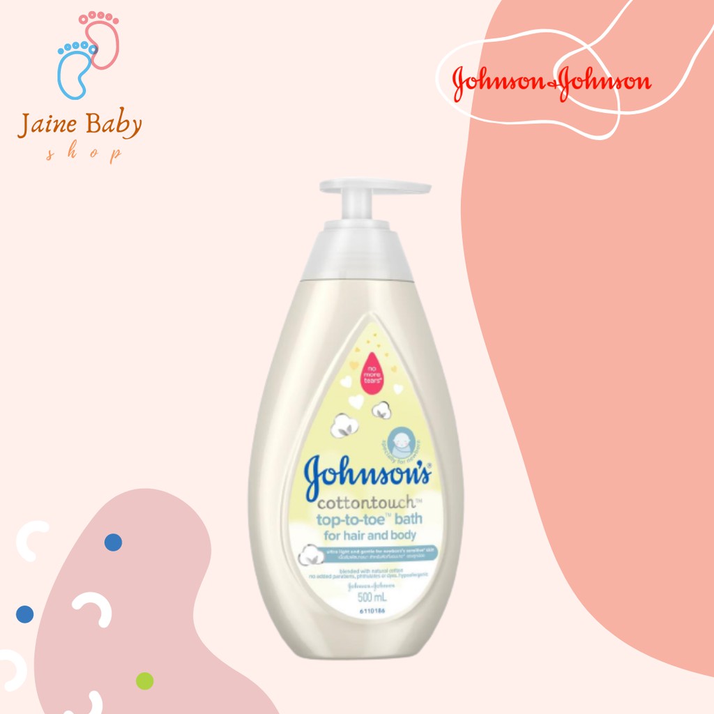 Johnson & Johnson Cotton Touch Bath 500 ml Pump