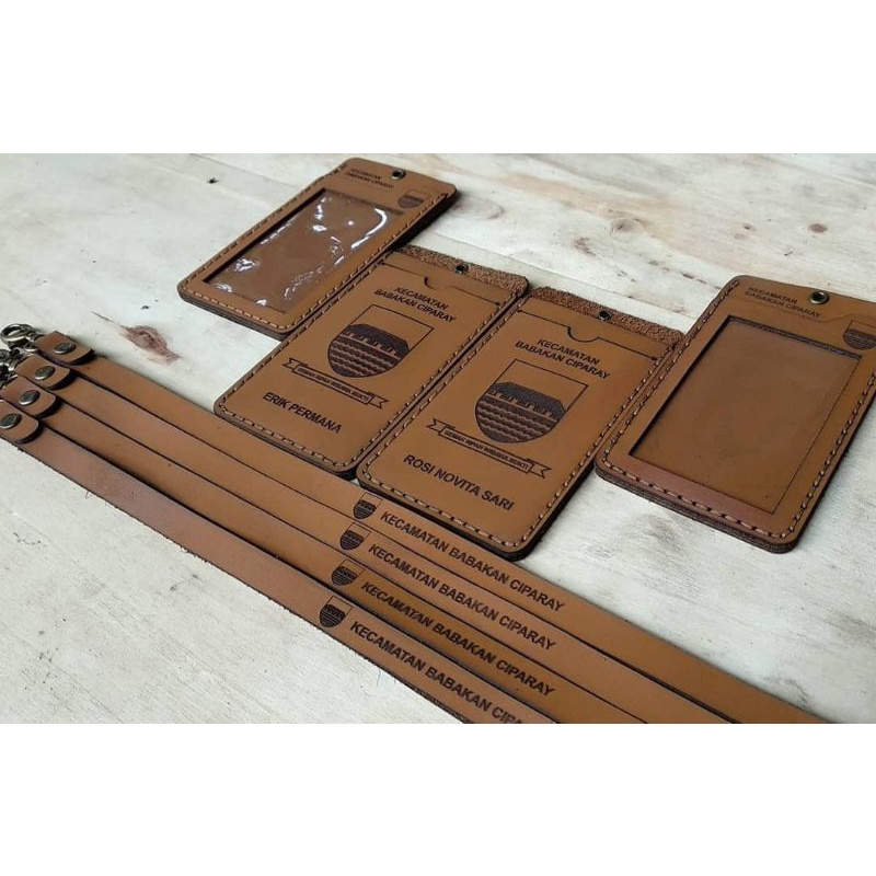 

idcard kulit holder custom