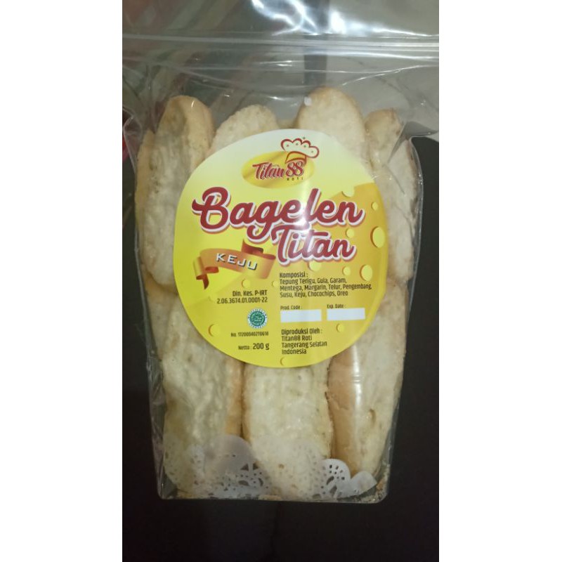 

Roti Kering Bagelen Rasa Keju