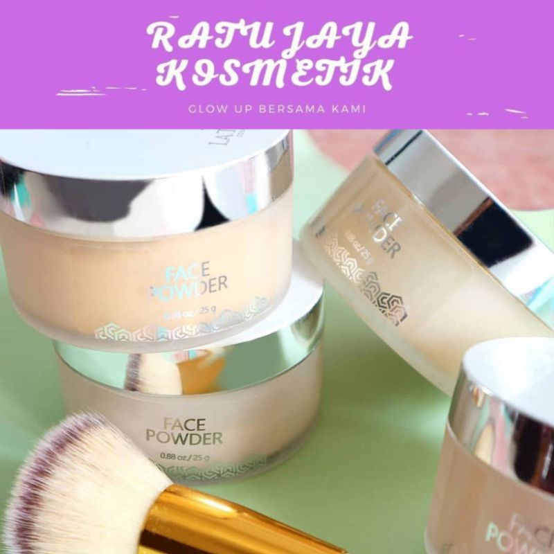 La Tulipe Face Powder 25gr Bedak Tabur Latulipe Latulip Loose Powder Pengantin Glowing Tahan Lama An